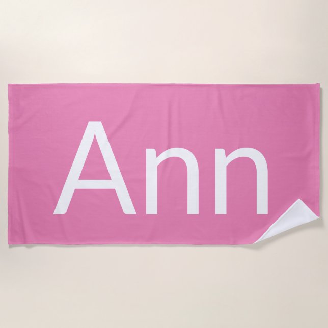 Ann Strandtuch (Vorderseite)