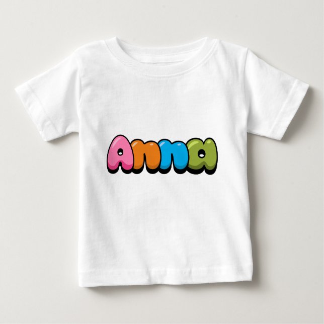 Anna Baby T-shirt (Vorderseite)