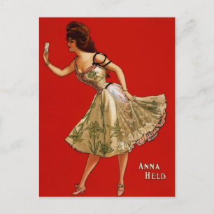 Anna Held Postkarte