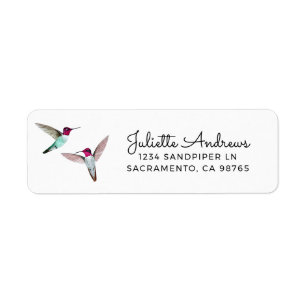 Anna-Hummingbird-Rückkehrlabel