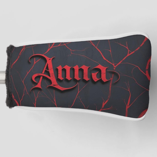 Anna In Gothic Golf Headcover (Vorderseite)