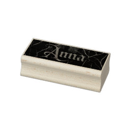Anna in Gothic Gummistempel