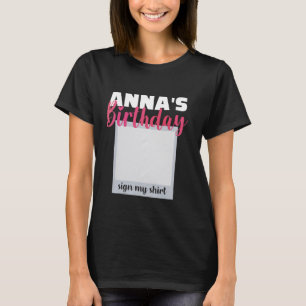 ANNA ITu2019S MEIN GEBURTSTAG MEIN SHIRT-Adorable T-Shirt