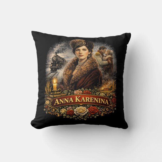 Anna Karenina Kissen (Vorderseite)
