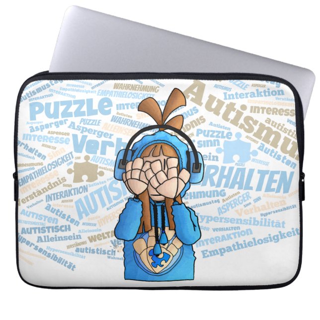 Anna - Keines /  Laptopschutzhülle (Vorderseite)