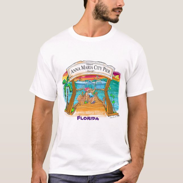 Anna Maria City Pier T - Shirt (Vorderseite)