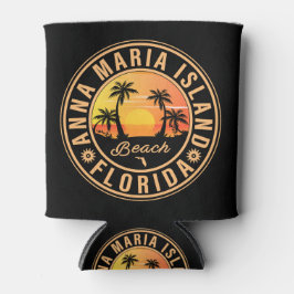 Anna Maria Insel Florida Beach Retro Sunset 60er Dosenkühler