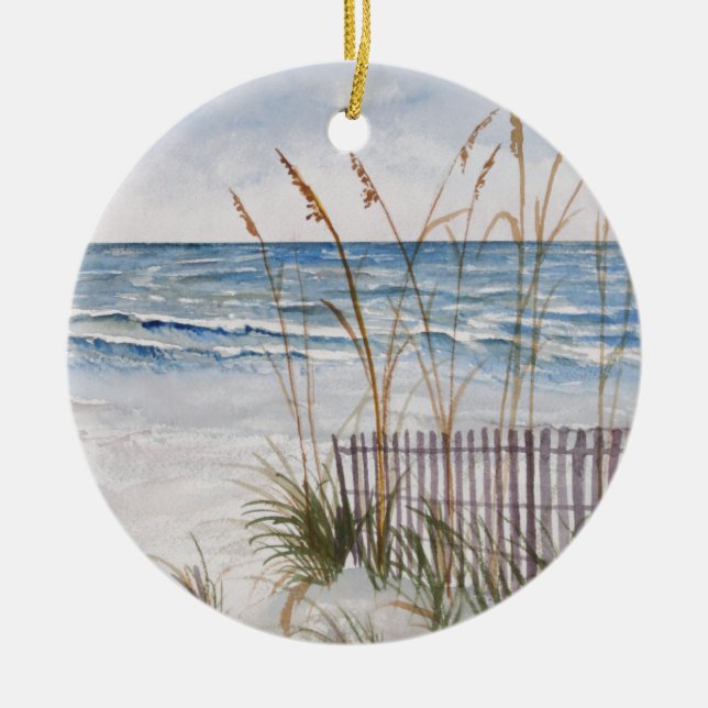 Anna Maria Island Beach Keramik Ornament (Vorne)