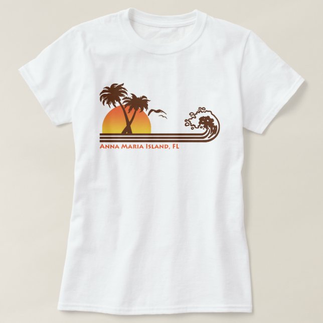 Anna Maria Island FL T-Shirt (Design vorne)