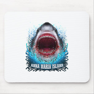 Anna Maria Island Florida Urlaub Great White Sha Mousepad