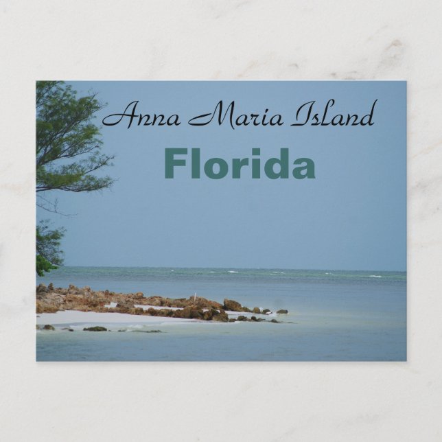 Anna Maria Island, Floride carte postale (Devant)