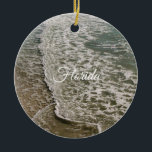 Anna Maria Island Keramik Ornament<br><div class="desc">The Beach on Anna Maria Island, Florida @2003 Alesia Kaye All Rights Reserved. No reproduction of any kind.</div>