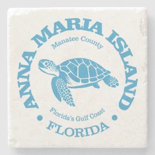 Anna Maria Island (Meeresschildkröte) Steinuntersetzer