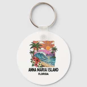 Anna Maria Island Tropischer Strand Souvenir Urlau Schlüsselanhänger