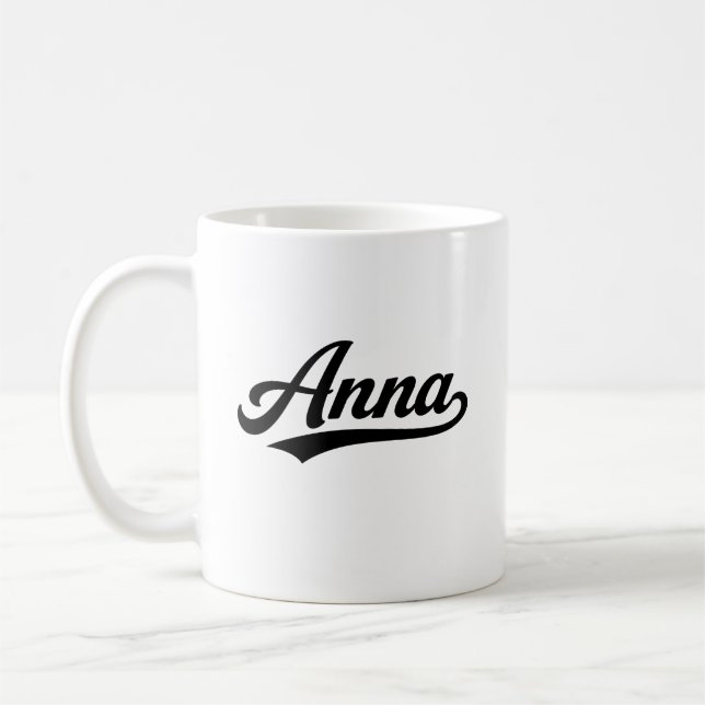 Anna name first last family gifts kaffeetasse (Links)
