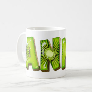 Anna Name Kiwi Style Tasse Teetasse Kaffeetasse