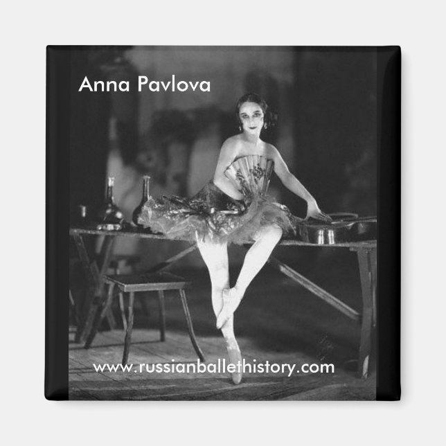 Anna Pavlova Magnet (Devant)