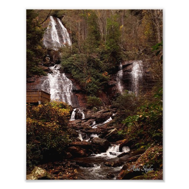 Anna Ruby Falls Fotodruck (Vorne)