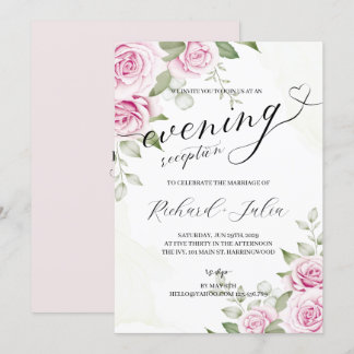 ANNA Soirée Mariage Réception Invitation