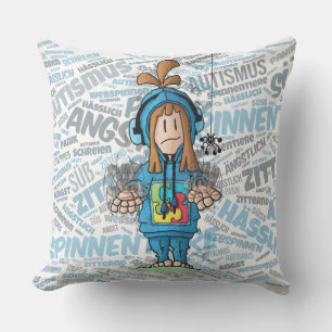 Anna - Spinne /  Kissen