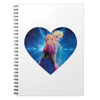 Anna und Elsa Frozen Notizblock