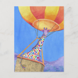 Annabelle auf Luft-Postkarte Postkarte