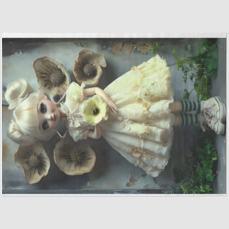 Annabelle gelbe Kleiderfarben Tissue Paper Seidenpapier