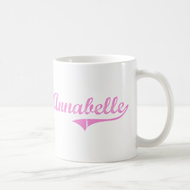 Annabelle klassischer Art-Name Kaffeetasse (Rechts)