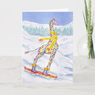 Annabelle on Pow Card Feiertagskarte