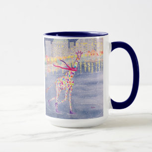 Annabelle sur la tasse de glace