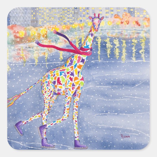 Annabelle sur Stickers Glace (Devant)