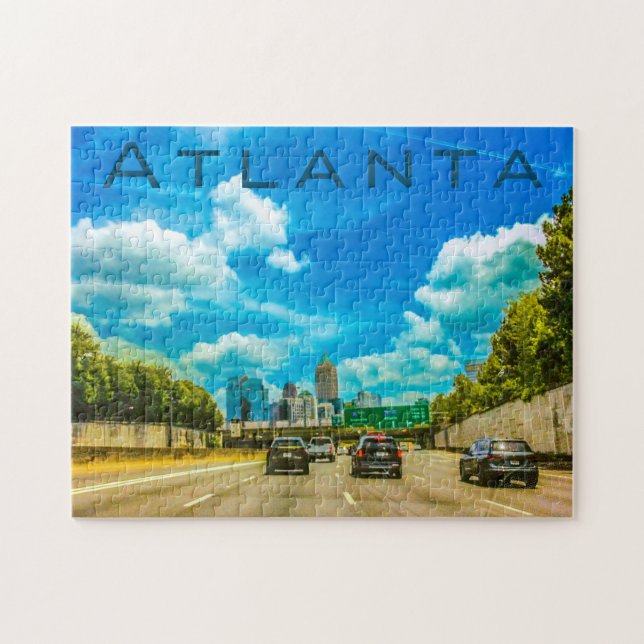 Annäherung an das Atlanta-Puzzle (Horizontal)