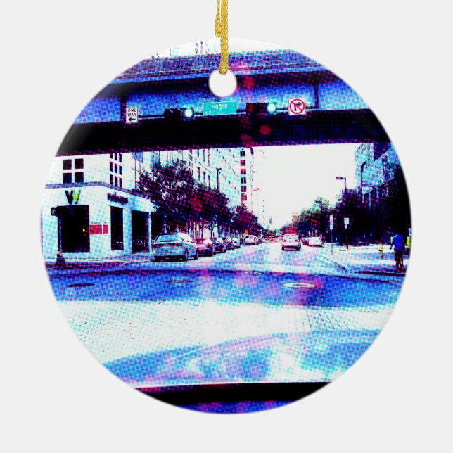 Annäherung an das Ornament der Hogan Street (Hinten)