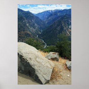 Annäherung an Könige Canyon Poster