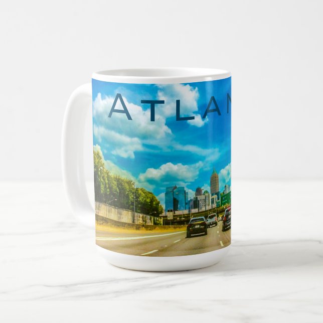 Annäherung Atlanta Kaffeetasse (Vorderseite Links)