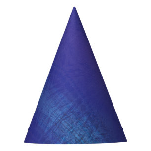 Annahme Blue Indigo Violet Shibori Muster Partyhütchen