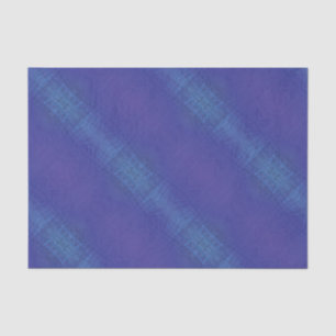 Annahme Blue Indigo Violet Shibori Muster Seidenpapier