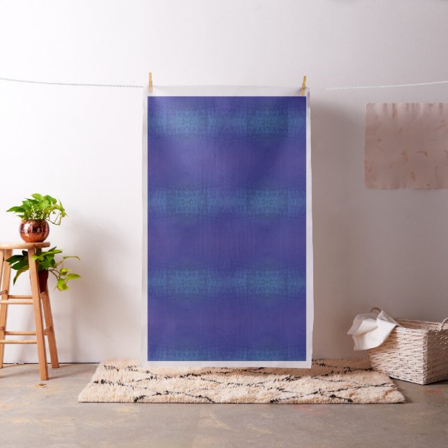 Annahme | Blue Indigo Violet Shibori Muster Stoff (Beispiel)