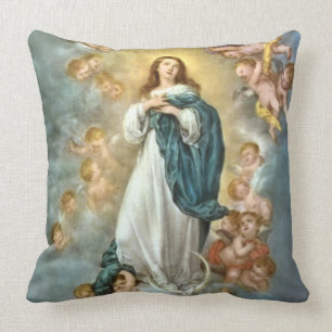 Annahme der gesegneten Jungfrau Mary Kissen