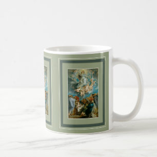Annahme der gesegneten Jungfrau Mary zum Himmel Kaffeetasse