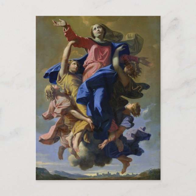 Annahme der Jungfrau, 1649-50 Postkarte (Vorderseite)