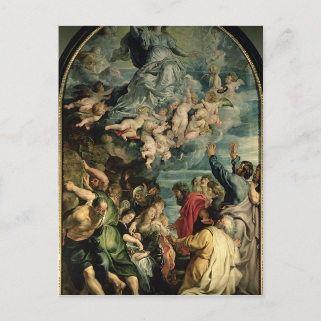 Annahme der Jungfrau Altarpiece, 1611/14 Postkarte (Vorderseite)