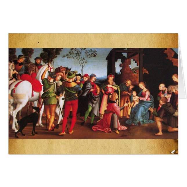 ANNAHME DES MAGI (Vorderseite (Horizontal))