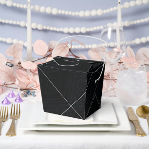 Annahme   dunkle geometrische Textur Geschenkschachtel