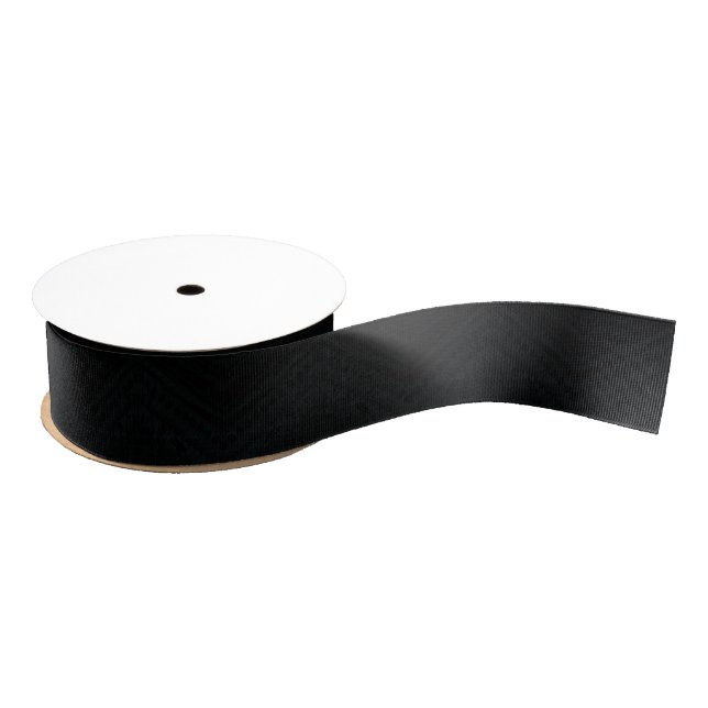 Annahme | dunkle geometrische Textur Ripsband (Spule)