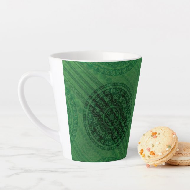 Annahme | Medaillen für grüne Meditation Milchtasse (Beispiel)