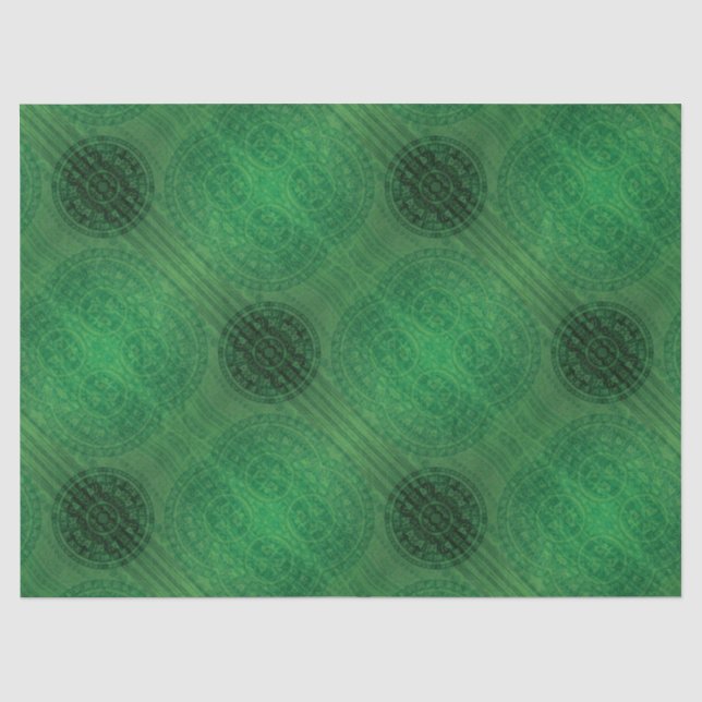 Annahme | Medaillen für grüne Meditation Seidenpapier (Vorderseite)