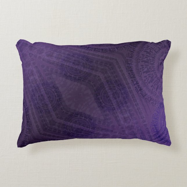 Annahme | Medallin für Violetmeditation Dekokissen (Vorderseite)