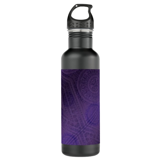 Annahme | Medallin für Violetmeditation Edelstahlflasche (Vorderseite)