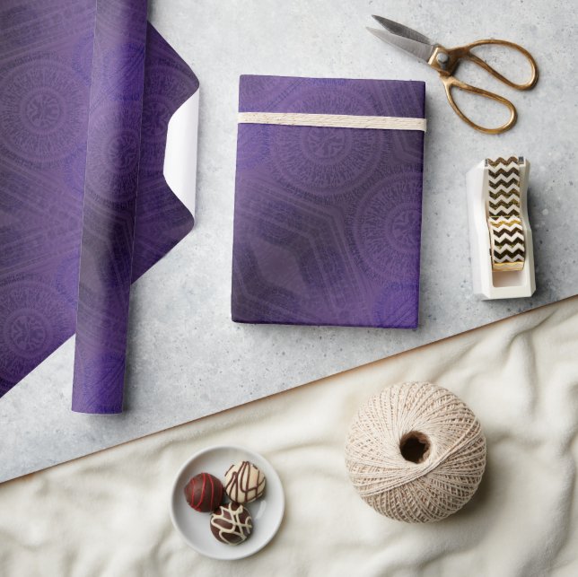 Annahme | Medallin für Violetmeditation Geschenkpapier (Kunsthandwerk)